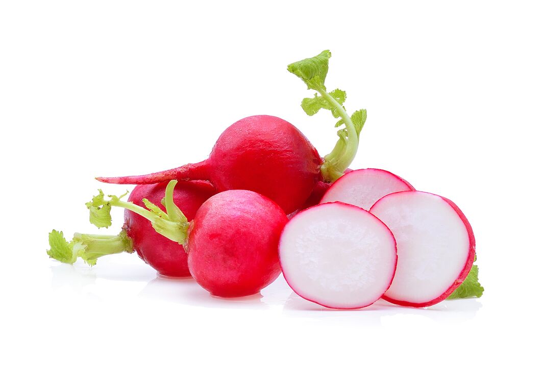 radish to increase strength