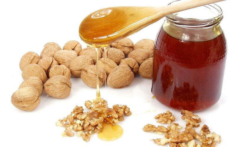 honey and nuts to increase strength