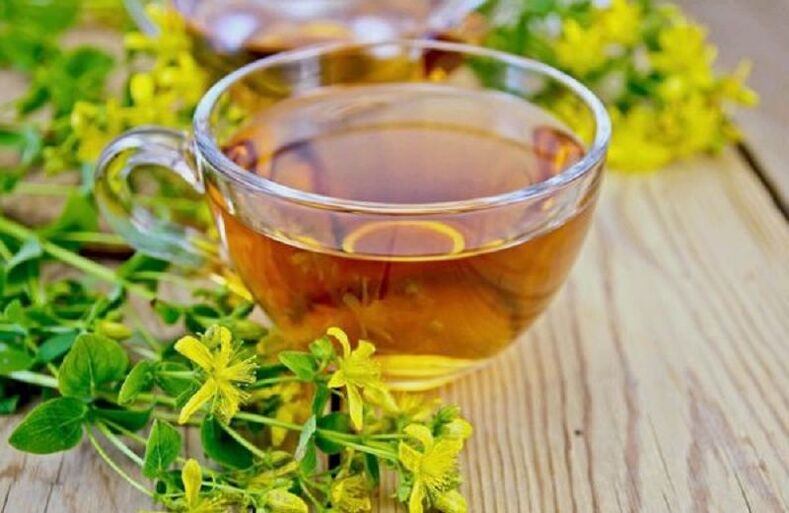 St. John's wort to increase strength after 60s
